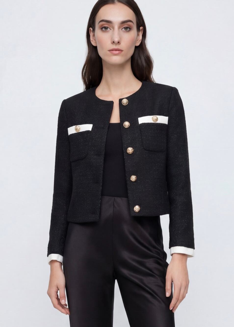 Central Park West Coco Tweed Jacket XS NWT